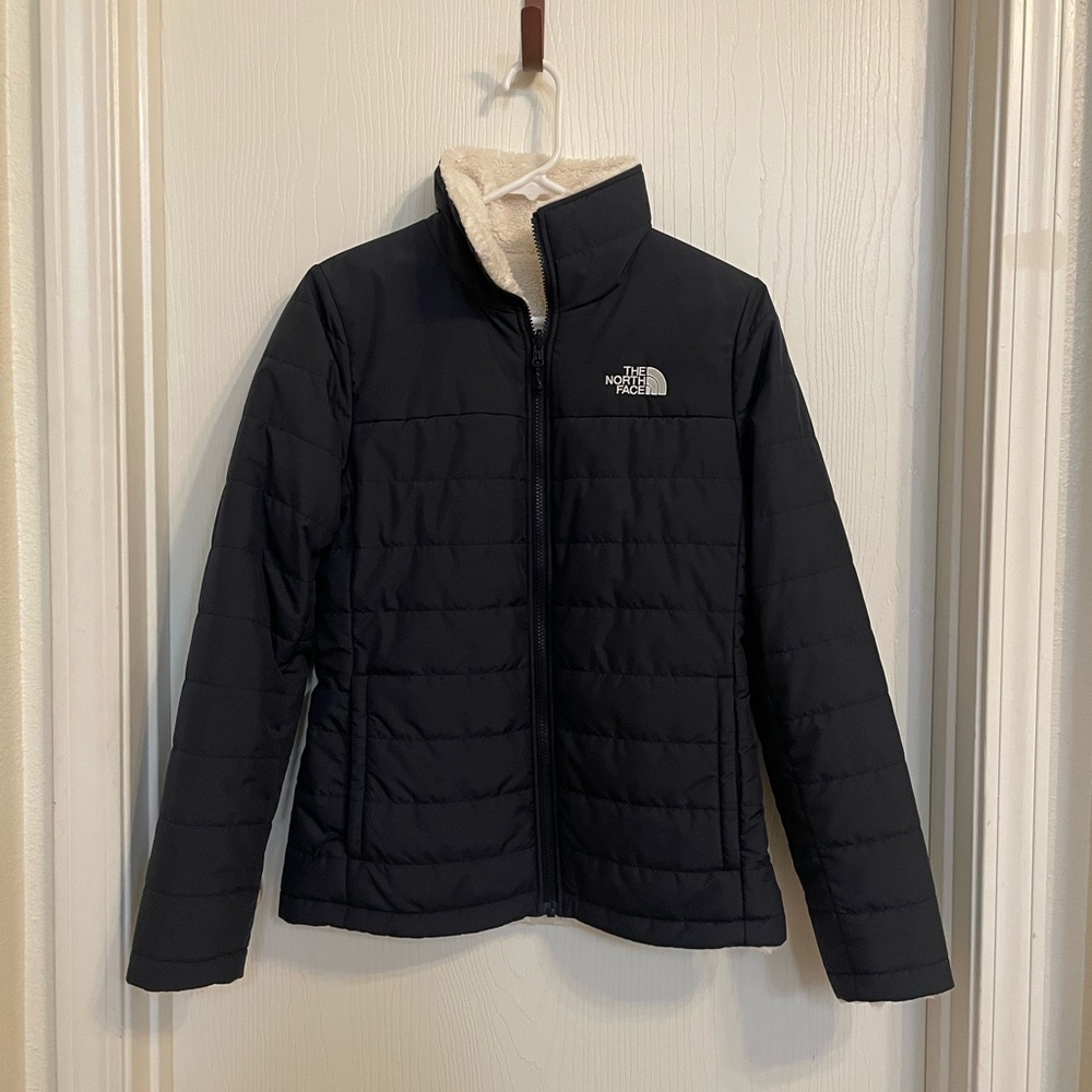 The North Face Women’s Navy Jacket - Mossbud Insulated Fully Reversible